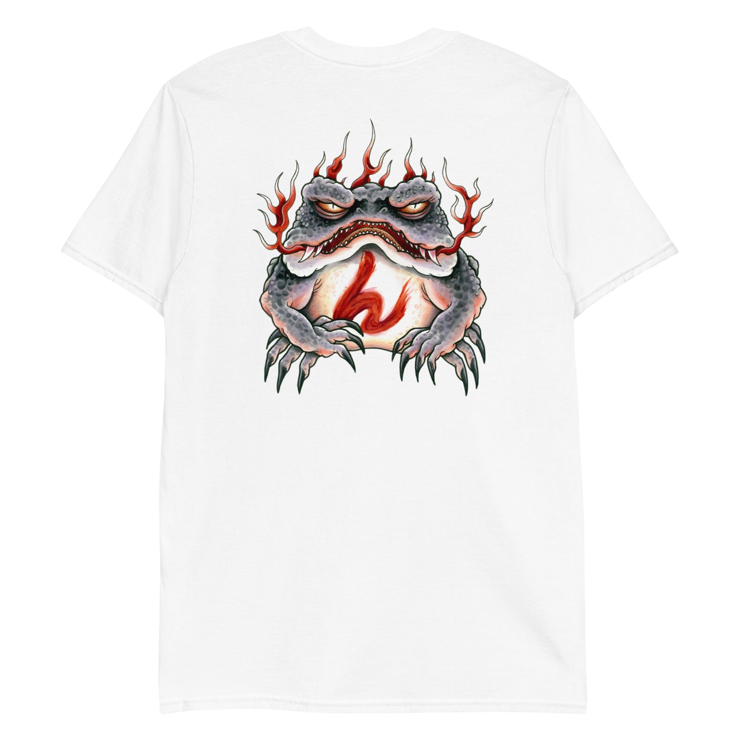 “Fight till you die” - Gaman Toad Unisex T-Shirt (white)